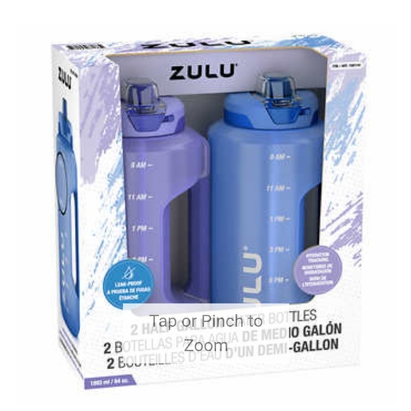 Zulu | Other | Zulu Goals 64oz Half Gallon Plastic Jug 2pack | Poshmark